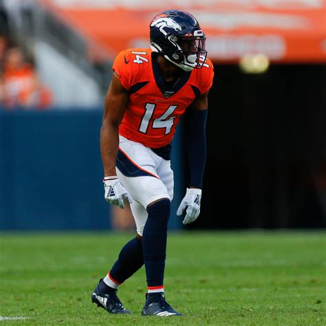 Courtland Sutton, DaeSean Hamilton Fantasy Stock After Emmanuel Sanders' Injury | News, Scores ...