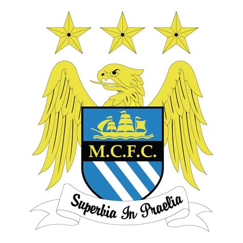 Free High-Quality Manchester City F.C. Logo Png for Creative Design