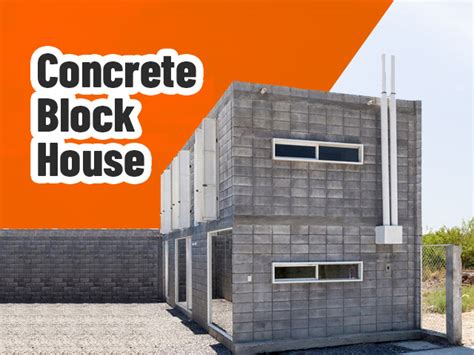 Cost to build concrete block house - Builders Villa