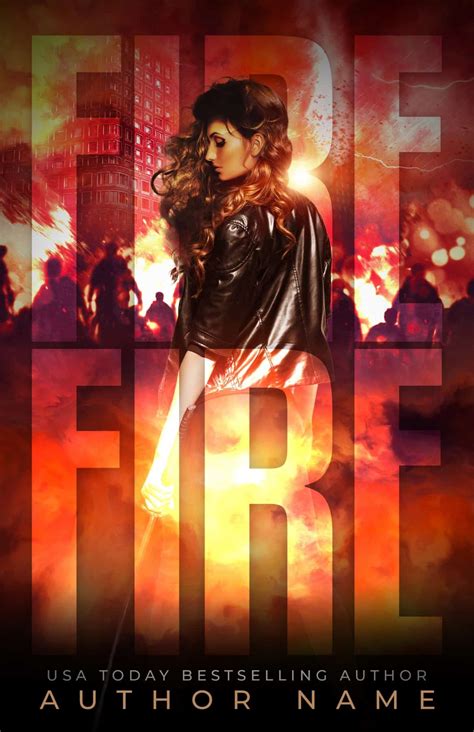 Fire, Fire - The Book Cover Designer