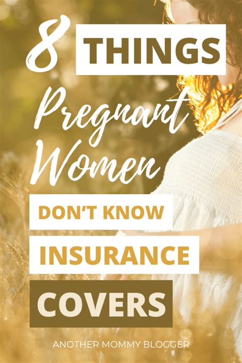 Health Insurance Benefits For Pregnant Women - Another Mommy Blogger