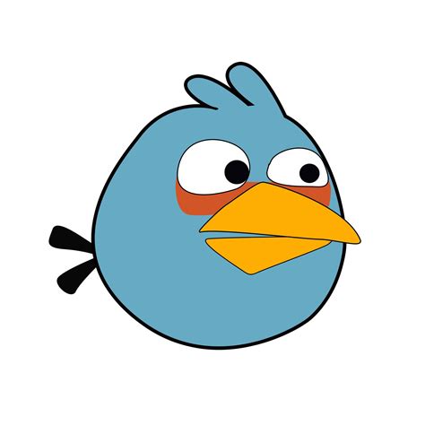 Blue Angry Bird... | Angry birds, Angry birds characters, Angry birds printables