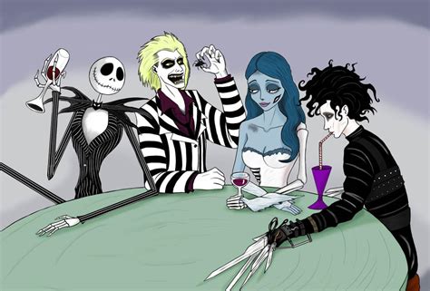 Tim Burton Family by odinforce23 on DeviantArt