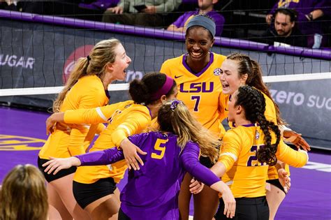 LSU Volleyball Faces Texas A&M in Final Match | Lsu, Volleyball, Match