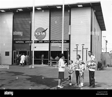 NASA Space Exhibit exterior, NASA's first major attempt to tell the ...