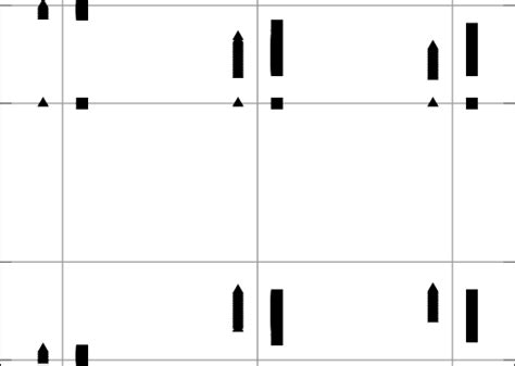 3: Eigenvalues of matrices B Q A assembled on geometries from Figure ...