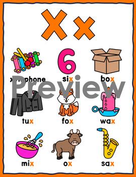 Letter X Worksheets! by Kindergarten Swag | Teachers Pay Teachers