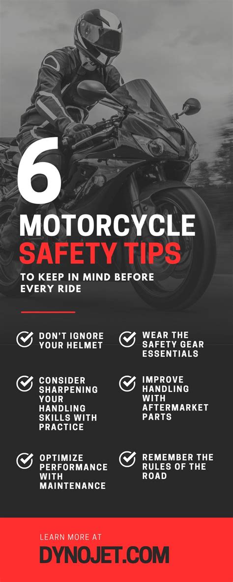 6 Motorcycle Safety Tips To Keep in Mind Before Every Ride | Dynojet