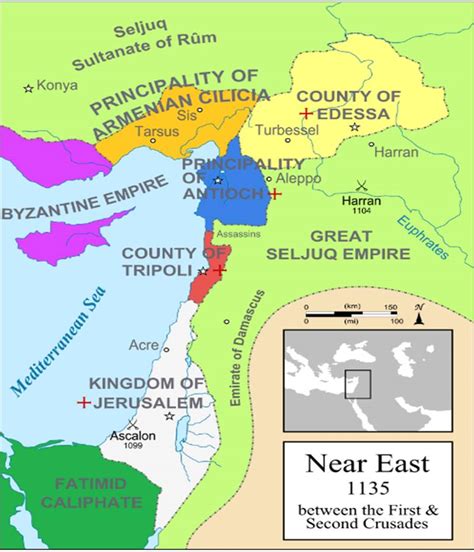 Crusade (1095–1099), First – Amazing Bible Timeline with World History