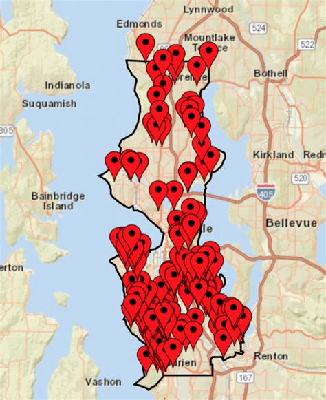 UPDATE: Power outage overnight now down to around 1000 across Seattle area; Restoration expected ...