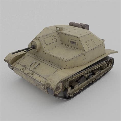 TKS tankette 3D model | CGTrader