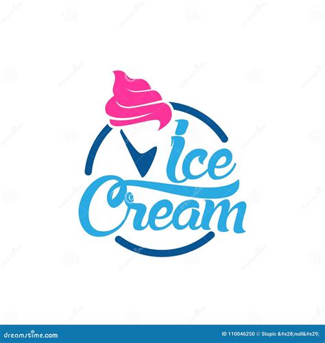 Creative Ice Cream Logo Vector Art Logo Stock Illustration ...