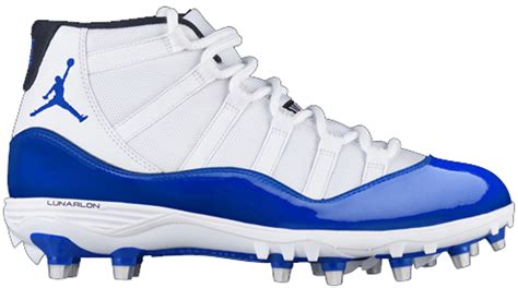 Air Jordan 11 Blue Cleat