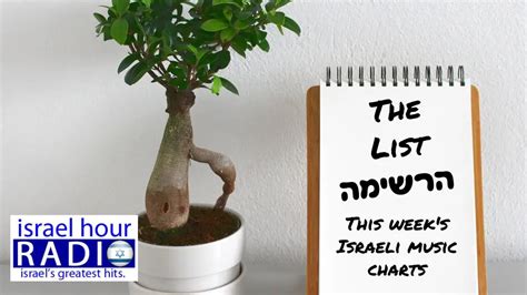 THE LIST: This Week's Israeli Music Charts (9.19.19) — MyIsraeliMusic.com