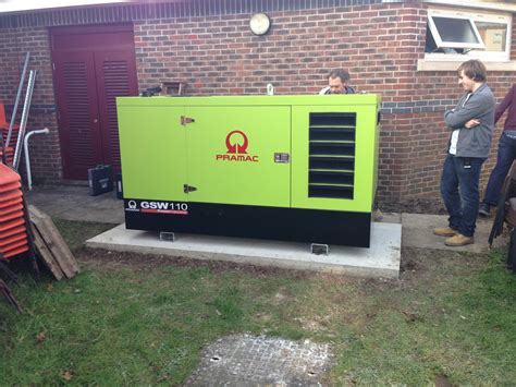 New 80Kva Pramac generator for a school in West Sussex | Generator Installations