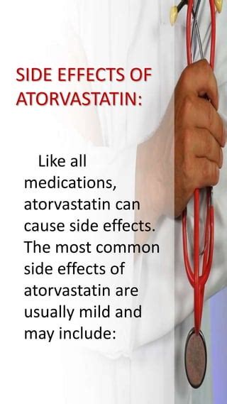 SIDE EFFECTS OF ATORVASTATIN.pptx