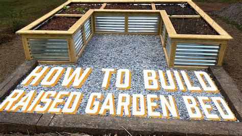 Diy Raised Garden Beds Corrugated Metal