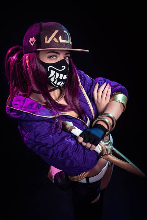 KDA Akali - League of Legends cosplay Holiday Movie Night, Movie Night ...