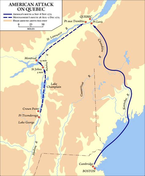 Battle of Quebec (Dec. 31, 1775) Summary & Facts