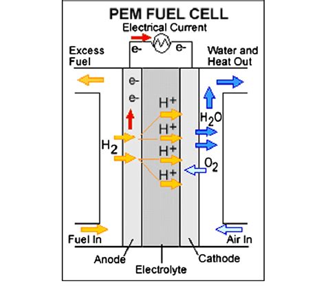 Schematic of a PEM fuel cell [262]. | Download Scientific Diagram