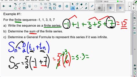 Unit 1 2 2 Using the Sn Formula - YouTube