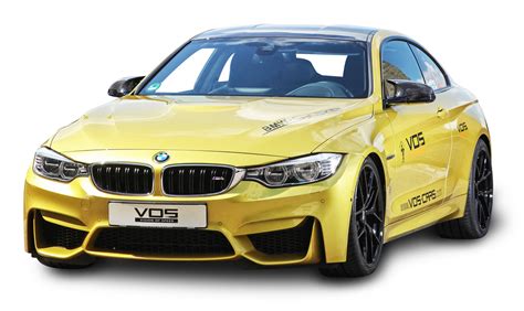 Yellow BMW M4 Car PNG Image - PurePNG | Free transparent CC0 PNG Image ...