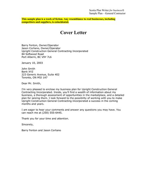 Contract Cover Letter - LucasStpierre Blog