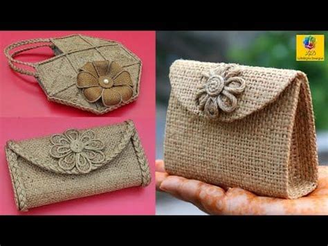 3 DIY Jute Bag - How to Make Handmade Jute Bag | DIY Purse Making ...