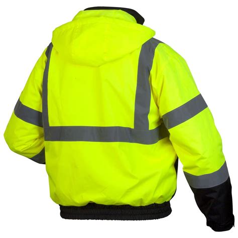 Full Sleeves Unisex High Visibility Jackets Safety Jacket, For Construction, Size: Large, Rs 950 ...