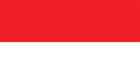 Vector flag of Indonesia. Accurate dimensions and official colors ...