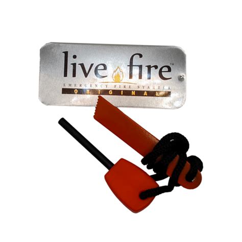 Live Fire Survival Kit - Emergency Fire Starter