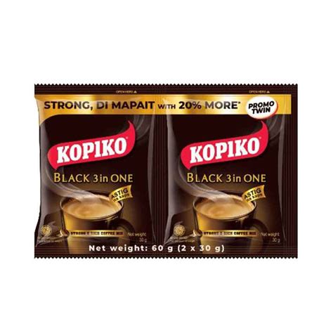 Buy Kopiko Black Twinpack 60g | All Day Supermarket