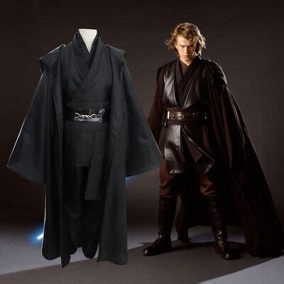 Star Wars Anakin Skywalker Jedi Sith Knight Suit Men Cosplay Costume Fullset | eBay