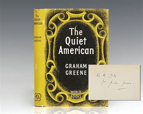 The Quiet American Graham Greene Richard Adams First Edition Signed