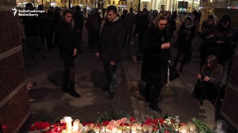 St. Petersburg Residents React To Deadly Metro Blast