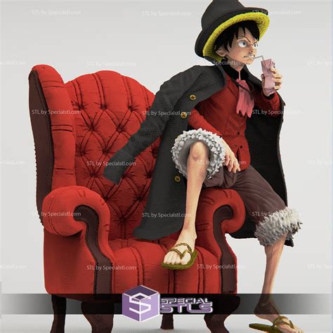 Monkey D Luffy Mafia 3D Print STL Fanart | SpecialSTL