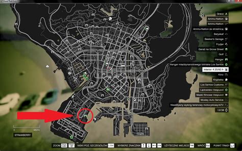 GTA 5 Garage Map