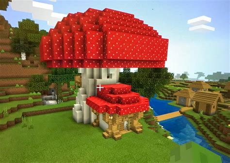 How to Make a Minecraft Mushroom House