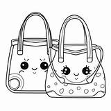 Pouch Coloring Pages sketch template