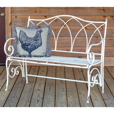 Metal Garden Bench | CTW Home Collection