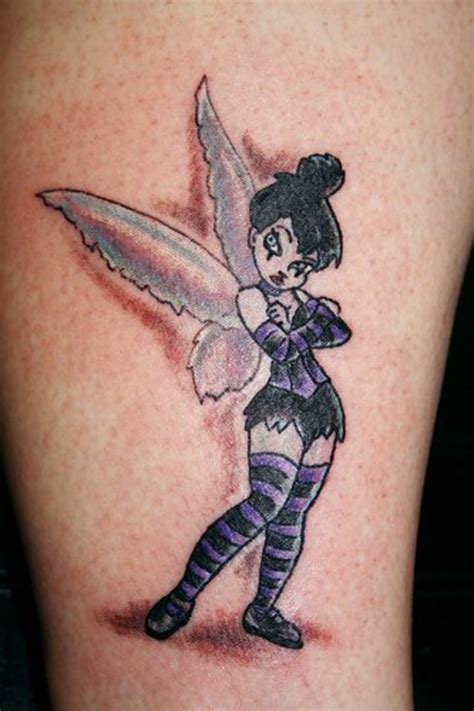 Fairy Tattoos Offer Many Moods and Emotions