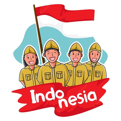 Premium Vector | People of Indonesia