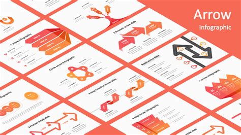 11 Pages Arrow Infographic PowerPoint Template Free Download | Just ...