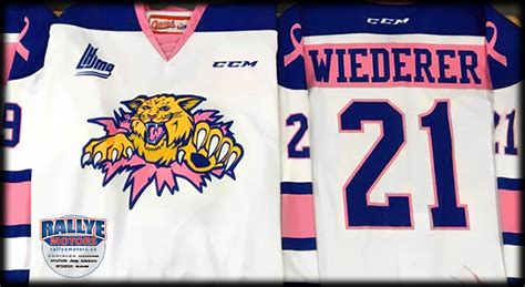 Pink in the Rink Jerseys Available in Online Auction this Year ...