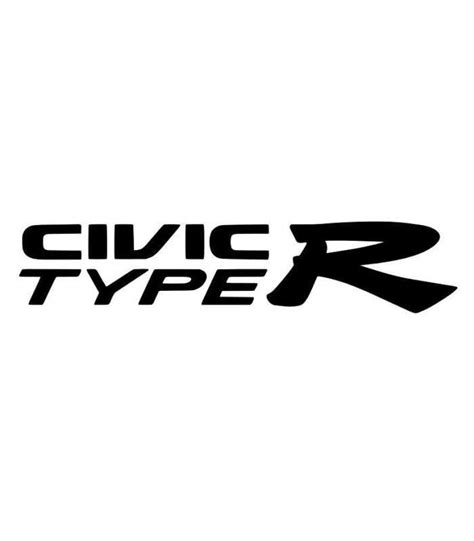 Stickers HONDA CIVIC TYPE R