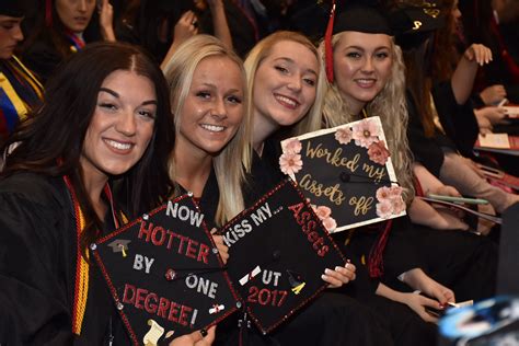 Decorative graduation caps at the University of Tampa Commencement! #UofTampa #Graduation ...