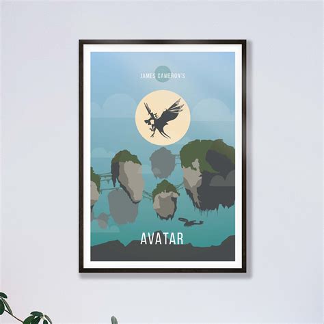 Avatar Movie Poster Avatar Print Minimalist Style Movie - Etsy UK