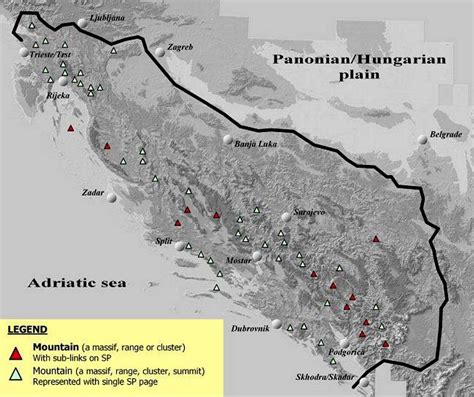 Dinaric Alps - Interactive Map : Photos, Diagrams & Topos : SummitPost