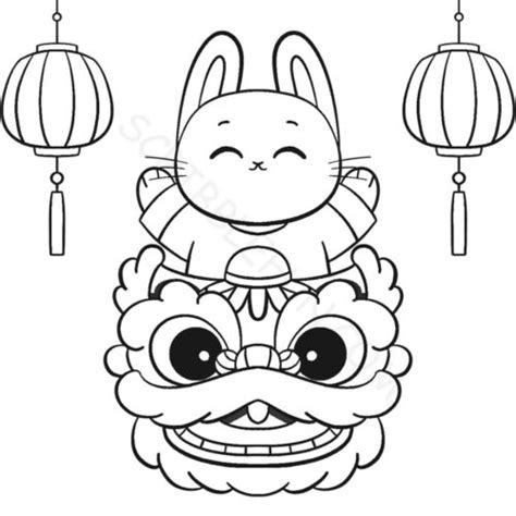 22 Free Printable Chinese New Year 2023 Coloring Pages