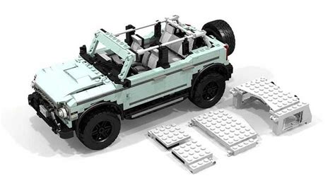 Ford Engineer Creates Lego Bronco SUV, But You Can’t Buy One